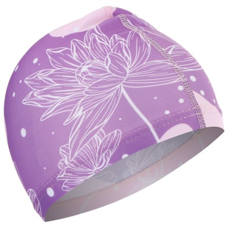 Baby hat for navigation ONLYTOP SWIM "Flowers", fabric, girth 46-52 cm-5
