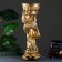 Figure pot "Angel with roses", bronze, 1.8 l/ 24x24x70cm