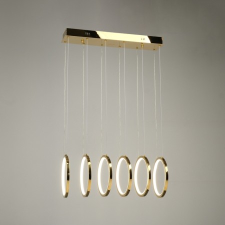 Lamp with DDD "Lorein" LED 60W 3000-6000k gold 55.5x25x25-125 cm-11