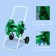 A reel for a hose up to 40 meters, on wheels, metal, PVC plastic, 1/2 ", Greengo