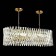 Suspension lamp ST LUCE. SL1170.303.12. Fabio. 12x40 W, E14, 100x35x29 cm, brass color