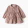 Baby dress I "pineapple", height 74-80, brown