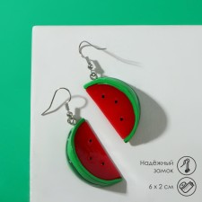 Earrings plastic 