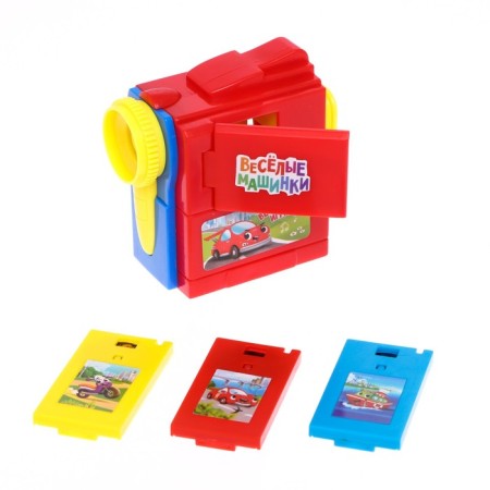 Projector "Funny cars", Mix colors-6