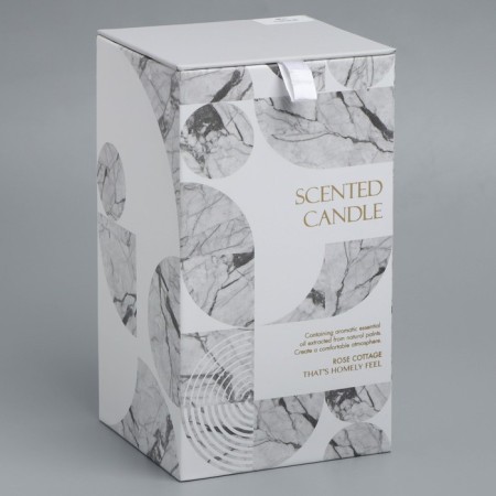 Candle in concrete aromatic "changryl", soy wax-9