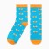 Women's socks "chanterelles", blue color, rr 23-25