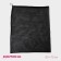 Washing bag 70 × 80 cm, small mesh, black color