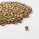 Bead "hematite" d = 5 mm, set 10 g, color gold