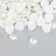 Decor for creativity plastic "Heart Pearl" set 20 grams 0.8x0.8 cm