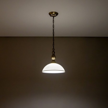 Suspended Citilux "Adriana" CL405213, 30x30x33 cm, 1x75W, E27, brown color-5