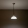 Suspended Citilux "Adriana" CL405213, 30x30x33 cm, 1x75W, E27, brown color