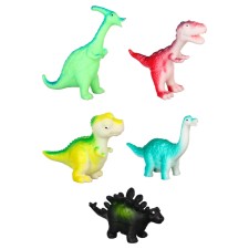 A set of rubber toys for the bathtub 