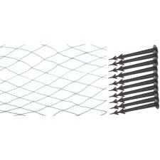 Garden grid for a pond, 2 × 5 m, cell 2 × 2 cm