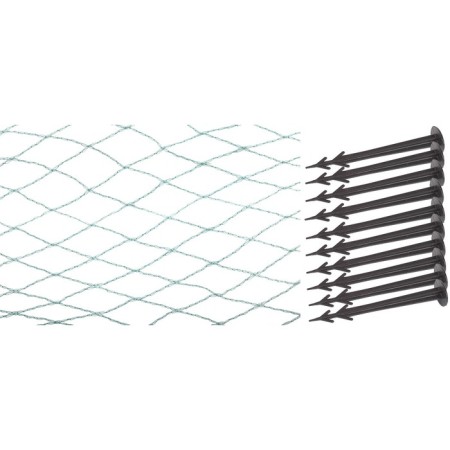 Garden grid for a pond, 2 × 5 m, cell 2 × 2 cm