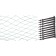 Garden grid for a pond, 2 × 5 m, cell 2 × 2 cm