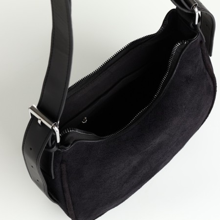 Women's bag with lightning, black color-7