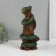 New Year's piggy bank "Snake on the stump" 33 x 14 x 15 cm.