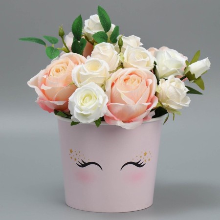A glass for flowers "Eyes", 1500 ml