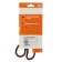 Scissors "Comfort" 18 cm, ergonomic plastic pens, blister, euro suspension