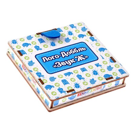 Set of cards "Logo-random. Sound w "