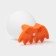 Egg stand "Duck stories", color orange color