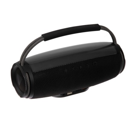 Portable column Pulse6, 12 W, 1800 mAh. BT5.3, backlight, Micro SD, black-4