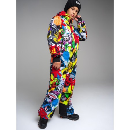 Winter overalls for a boy, height 146 cm-4