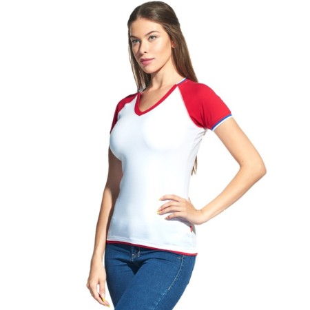 Female T -shirt, size 44, white color
