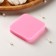 Mold Sweet, silicone, 6 × 6 × 1 cm, pink color