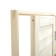 Door for a bathhouse and sauna from a dodgy board, linden economy, 190x70 cm