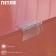 Plastic loop ACR-HINGE, 25 × 32 mm, transparent color