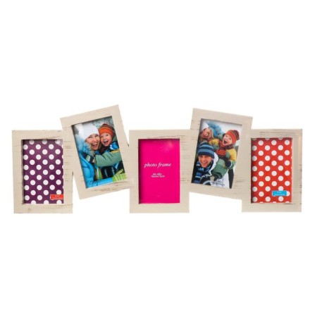 Photo frame plastic in 5 photos 10x15 cm "Long memory" Beige 22.5x62 cm-4