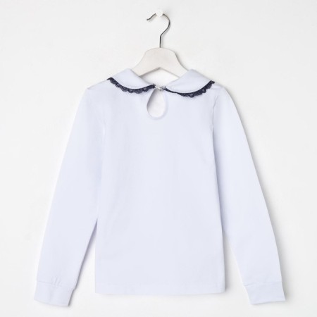 School blouse for a girl, white color, height 134-4
