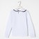School blouse for a girl, white color, height 134