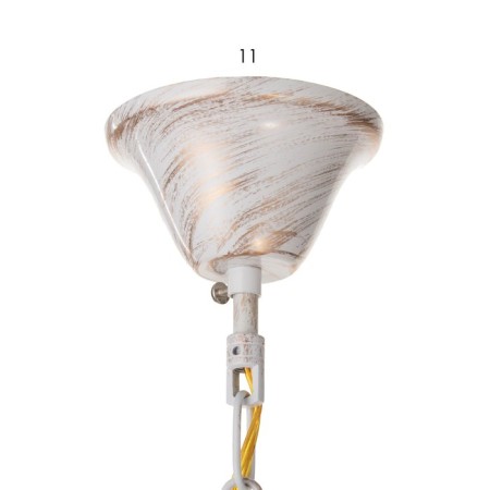 Chandelier 2149/5 E14 40W white with a golden patina 57x57x38 cm Bayerlux-8