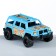 Plastic jeep machine 26 x 14 x 10 cm, mix