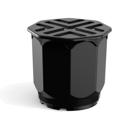 Well, KS-1M, 54 × 54 × 51 cm, plastic, black-4