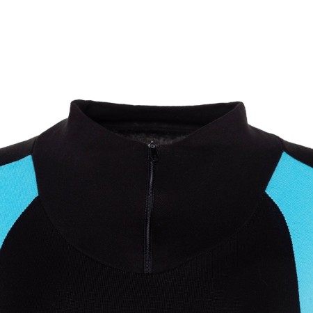 Female thermal underwear (jumper, leggings), black/blue color, size 42-9