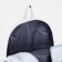 School backpack from textiles, 3 pockets, blue color