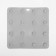 Rug for licking on suctions 18.5 x 18.5 cm, tp, gray