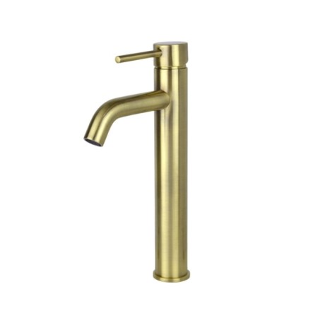 Bronze de Luxe Scandi 1452br shell mixer, one -sided, pour 134 mm, bronze