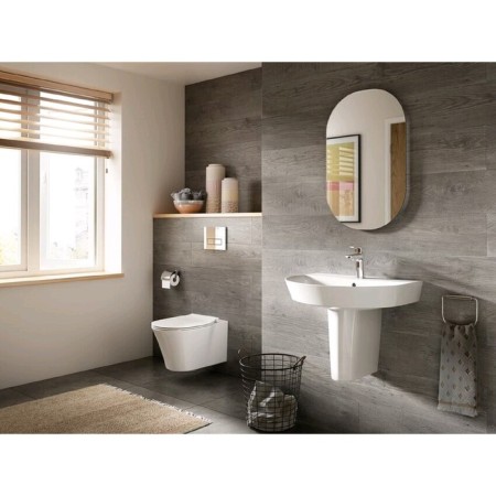 Ideal Standard Connect Air E036601, Subtle, Duroplast, Microlift, Removing-3