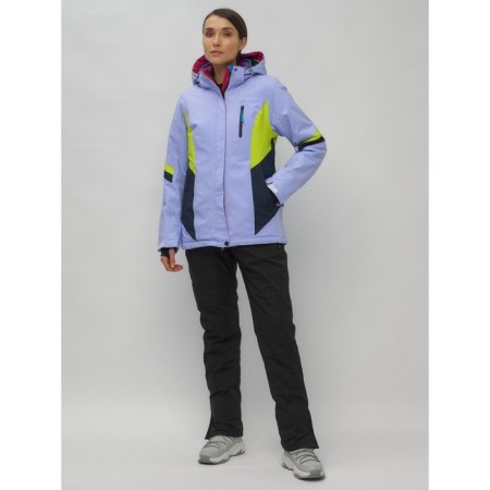 Ski costume is female, size 50, purple color-25