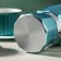 Coffee machine geyser shade Azure, 3 cups, 150 ml, turquoise color