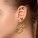 Metal earrings, 3 pairs, jewelry, Minnie Mouse