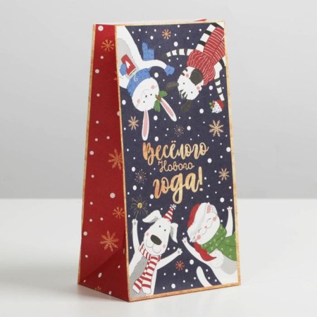 Package without pens "New Year's Time", 10 x 19.5 x 7 cm, New Year-1