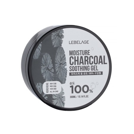 Facial and body gel with wood coal Lebelage 300 ml