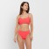 Female Separate Minaku swimsuit with rhinestones, pink color, size 46