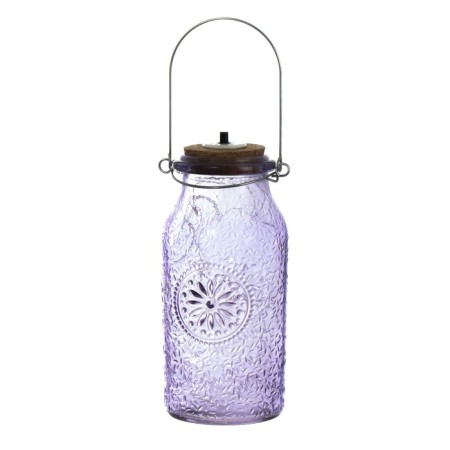 Nightnik "Dellos" LED from batteries purple 7x7x17.5 cm Risalux-6