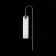Wall lamp ST LUCE. SL1145.341.01. Callana. 1x60 watts, E27, 10x78 cm, brass color